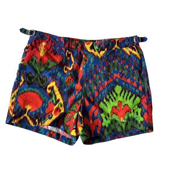 Ralph Lauren Purple Label Men's Multicolor Swim Shorts XL Portugal NWT $395 - Picture 1 of 11